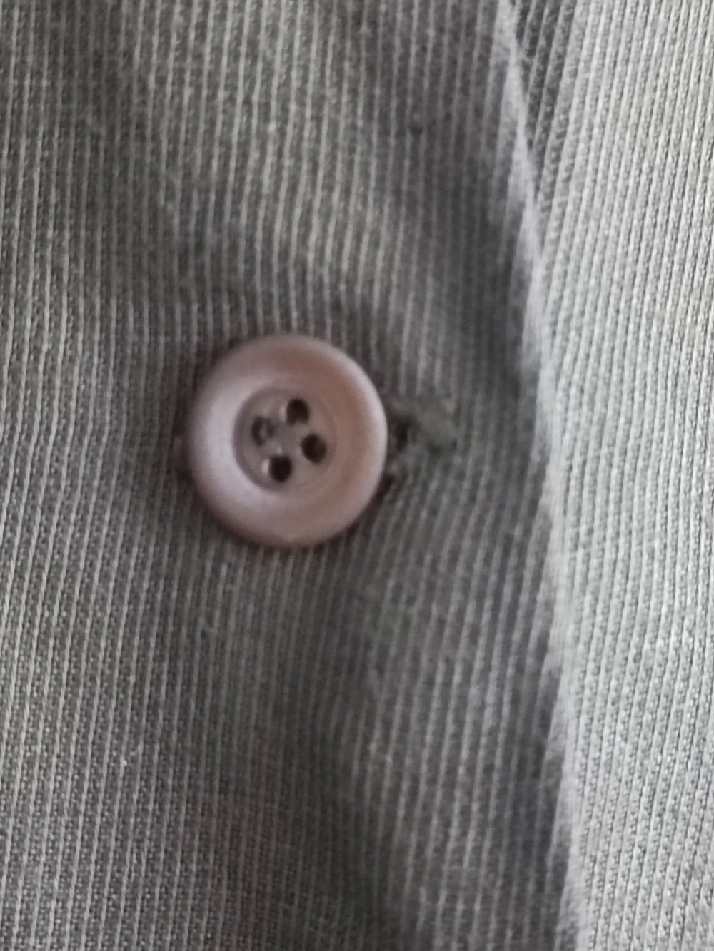 Vintage Liz Claiborne Utilitarian Linen Rayon Midi Skirt Olive Green Size 10 - Picture 13 of 13